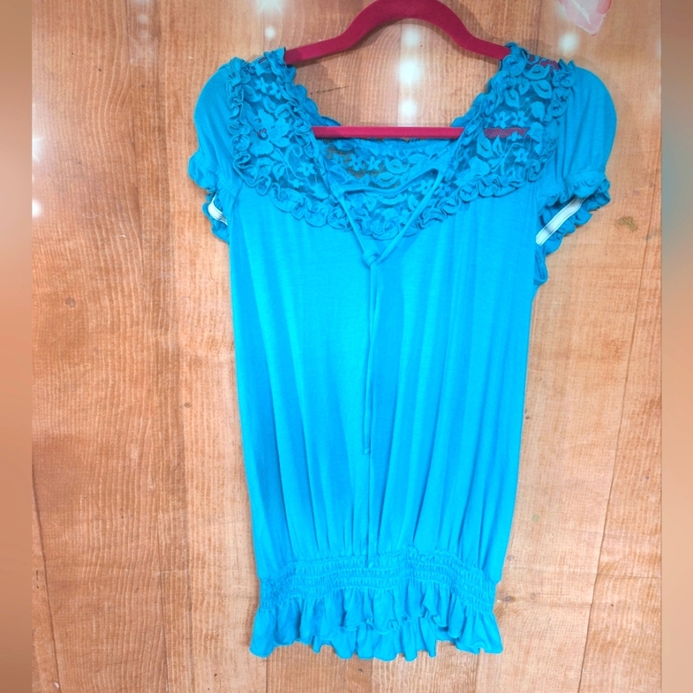 CATCH MY I BLUE MEDIUM TOP
